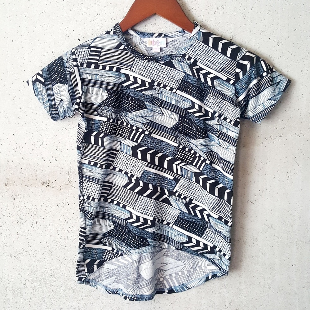 LuLaRoe girl's tunic size 6